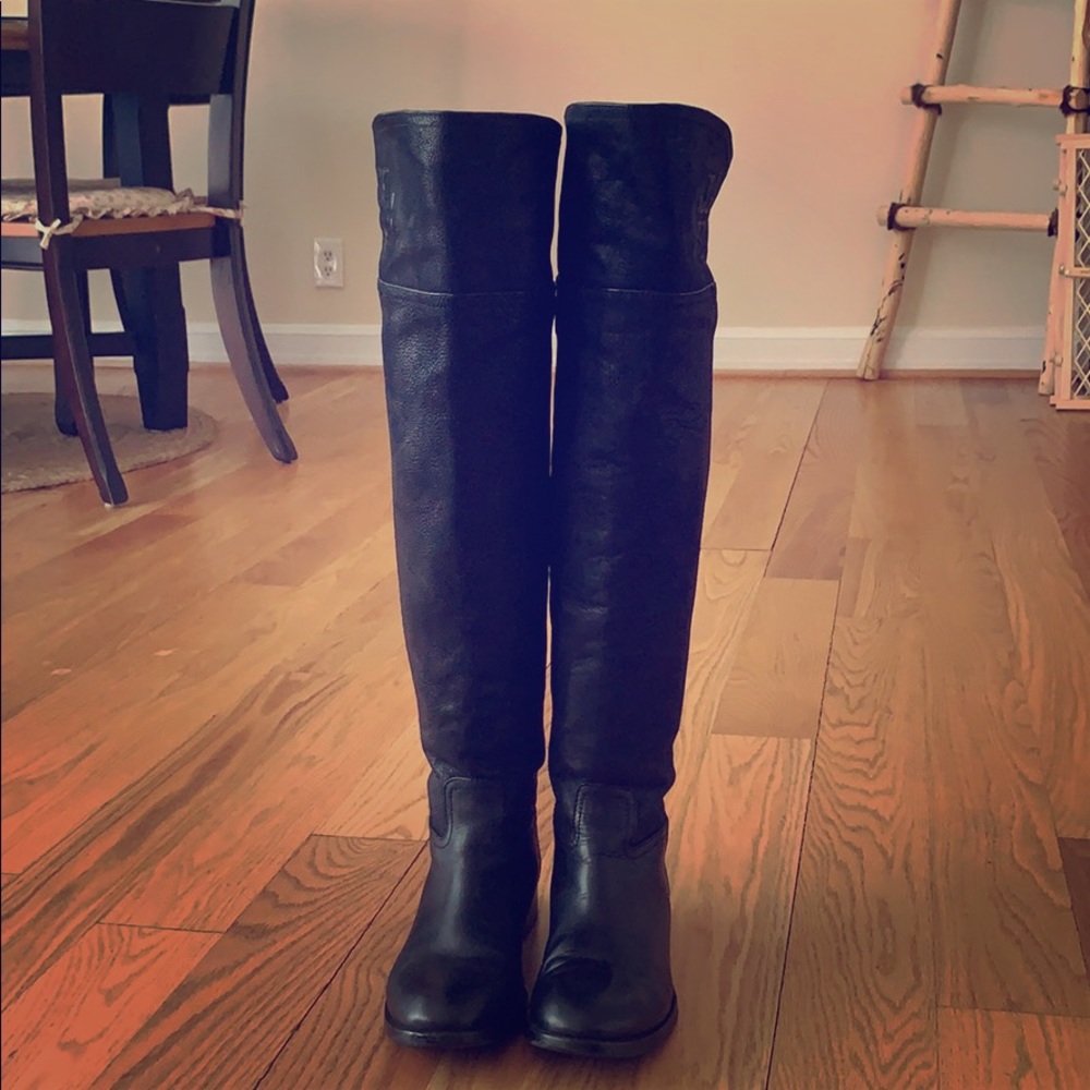 *SOLD*Tory Burch Over the Knee Leather Boots